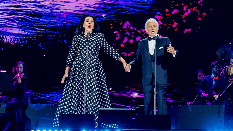 Pavarotti90_Gheorghiu and Carreras | Copyright: © Luca Marenda