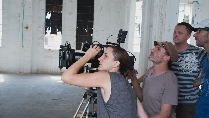 Adi Halfin on the set of “Home Alone”  | Copyright: &copy; Dance Film SF