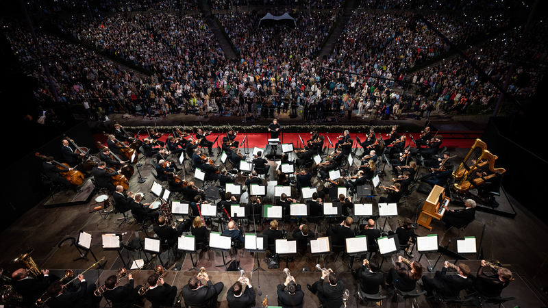 Berliner Philharmoniker at the Waldbühne Berlin | Copyright: &copy; Stephan Rabold