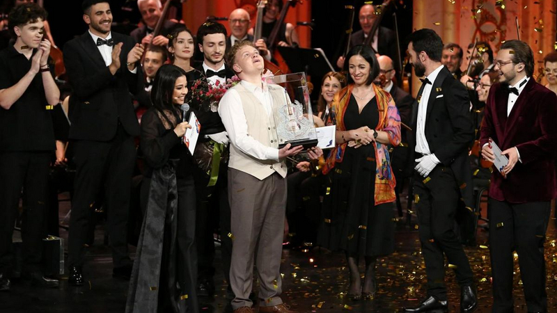 Polish accordionist Michał Stochel won the Eurovision Young Musicians 2026 | Copyright: &copy; TVP – Polish Television