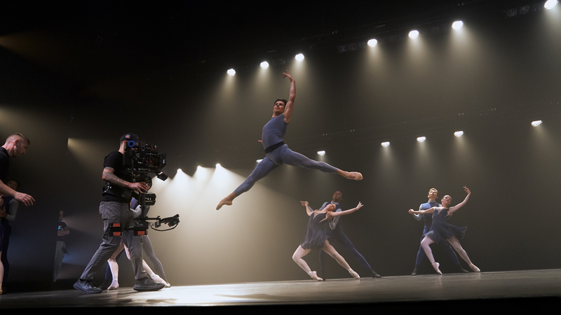 Behind the scenes of SIGHTLINE project “Tiler Peck: Suspending Time” | Copyright: &copy; “Tiler Peck: Suspending Time”